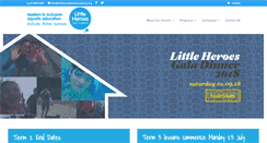 Desktop Screenshot of littleheroesswimacademy.org